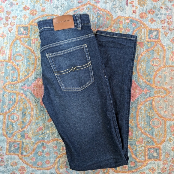 Lucky Brand Boy's Lucky Authentic Skinny Denim Pant Size 18 - Picture 5 of 8